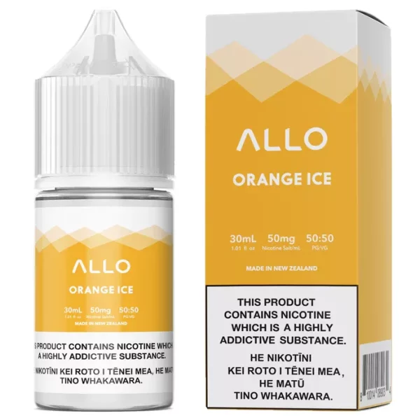 Allo Salts Orange Ice