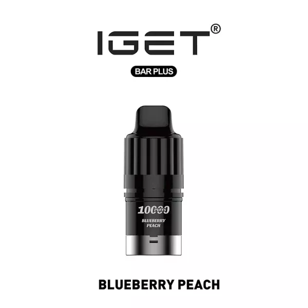 IGET Bar Plus Pod V3 Blueberry Peach 10,000 puffs
