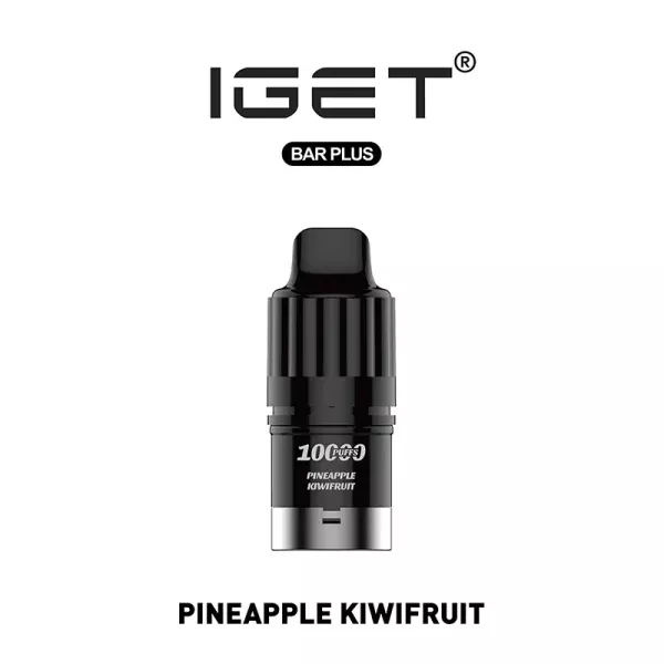 IGET Bar Plus Pod V3 Pineapple Kiwifruit 10,000 puffs