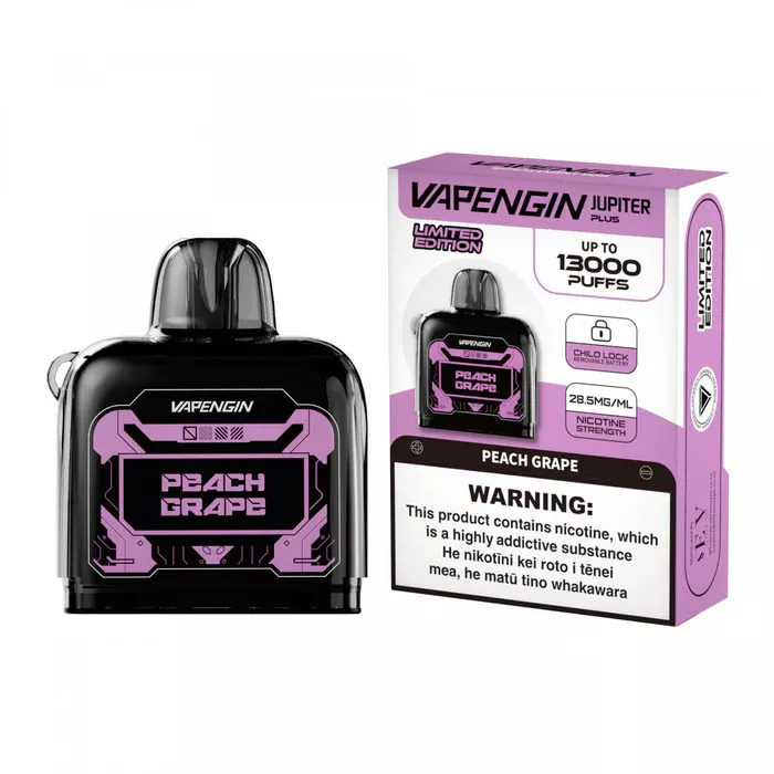 Vapengin Jupiter 2 Plus 13000 Puffs Pod Only Peach Grape