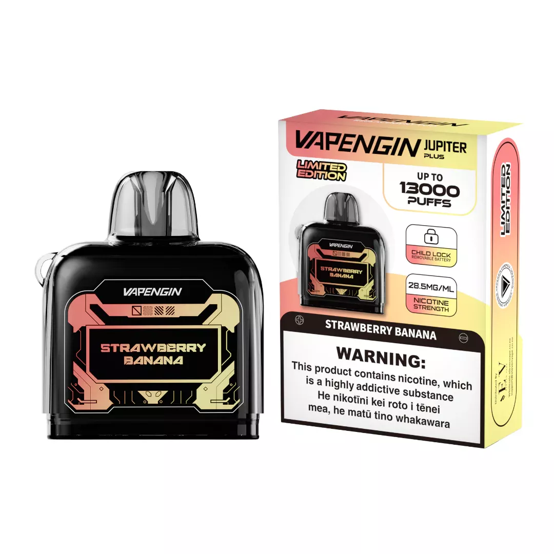 Vapengin Jupiter 2 Plus 13000 Puffs Pod Only Strawberry Banana